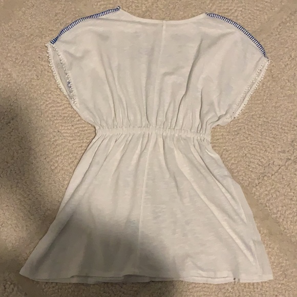 Zara beach cover-up embroidered Dress - Picture 2 of 3